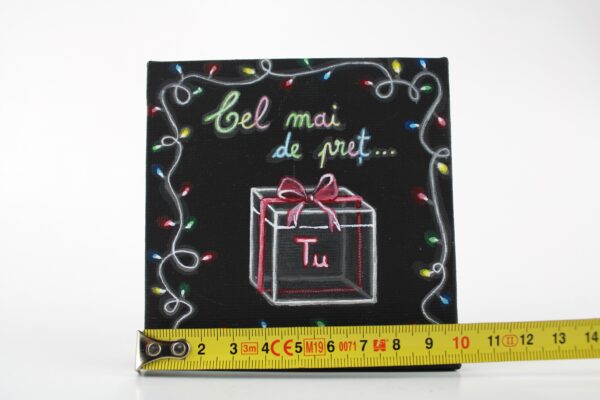 Mini Tablou - Cel mai de pret cadou esti tu - imagine 4
