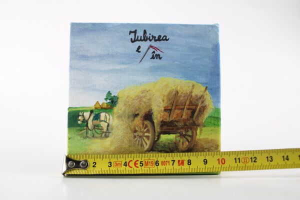 Mini Tablou - Acul in carul cu fan - imagine 4
