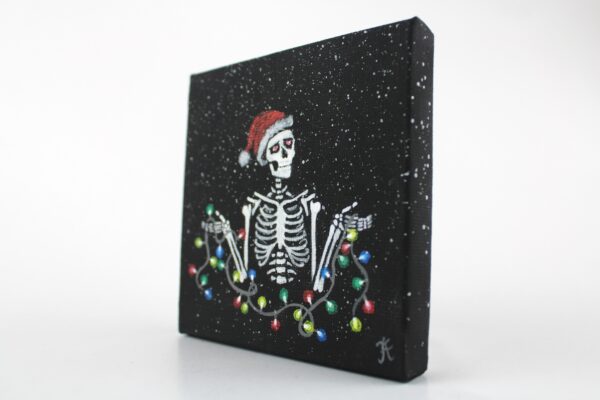 Mini Tablou - Merry Skeleton 2 - imagine 3