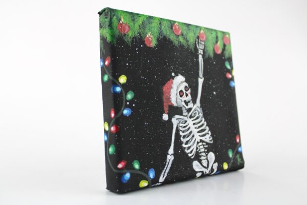 Mini Tablou - Merry Skeleton - imagine 2