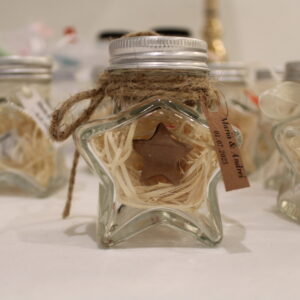 Mărturie Nuntă - Borcan Natur Star Jar